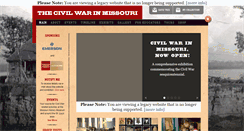 Desktop Screenshot of civilwarmo.org